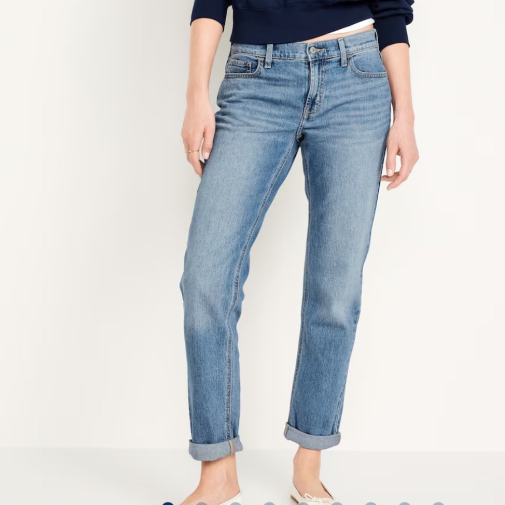 Old nazy size 10 Boyfriend midrise jeans